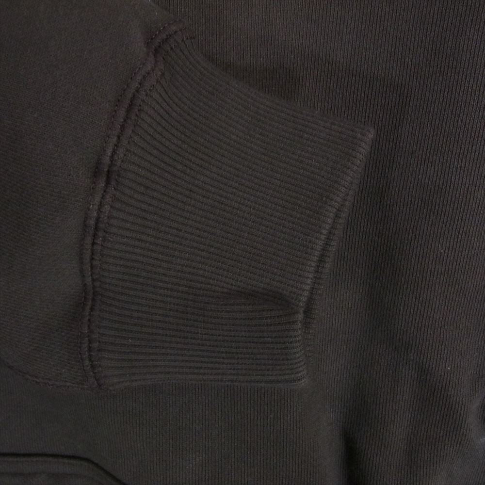 ブラック アイ パッチ 22AW BEPFW22TP39 OG LABEL HOODIE レーベル ロゴ フーディー プルオーバ― パーカー ブラウン系 L【新古品】【未使用】【中古】