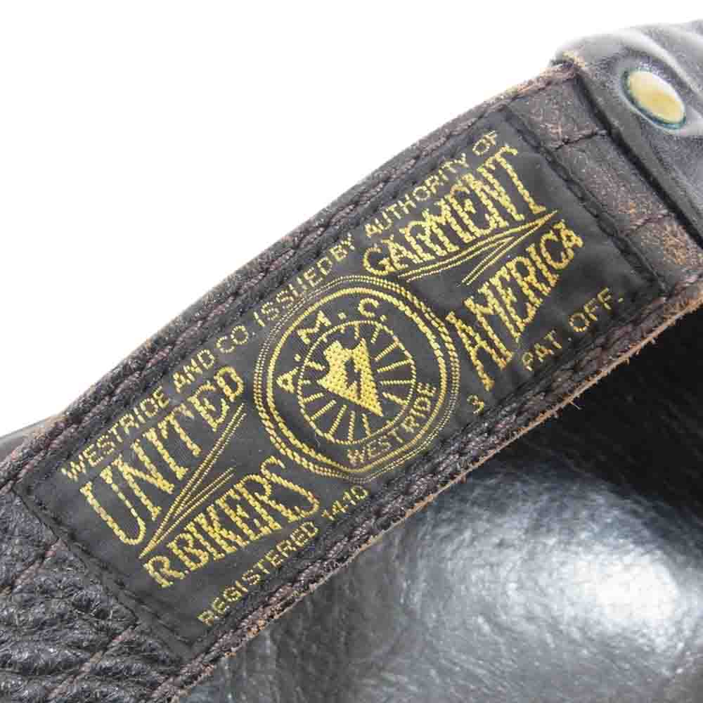 ウエストライド RIDING WAIST BAG ホースハイド キルテイング パッド ボディー バッグ ブラウン系【中古】