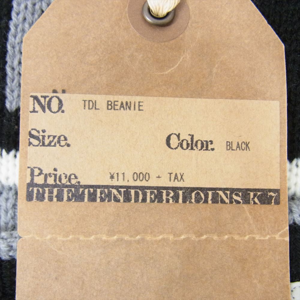 TENDERLOIN テンダーロイン TDL BEANIE ニット キャップ ブラック系 ONE　SIZE【中古】