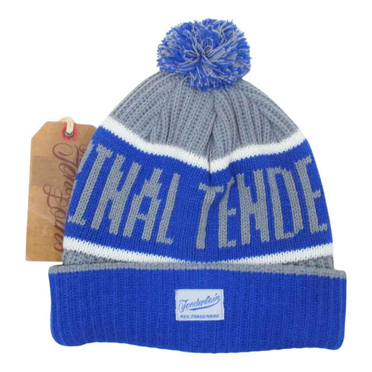 TENDERLOIN テンダーロイン 15AW  TDL BEANIE ニット キャップ ブルー系 ONE　SIZE【中古】