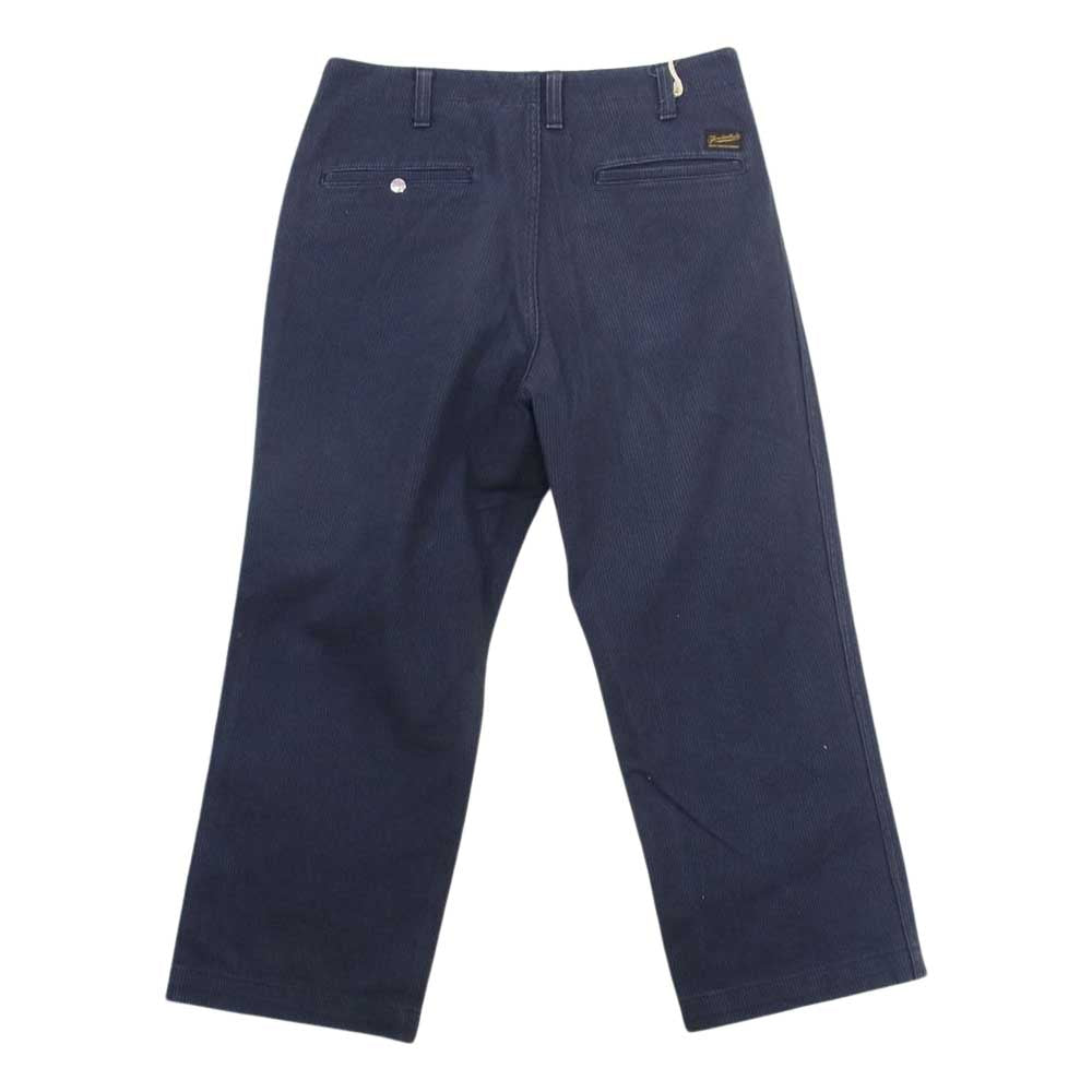 TENDERLOIN テンダーロイン BDP PIQUE WASH NAVY ピケ ワーク パンツ ネイビー系 S【中古】
