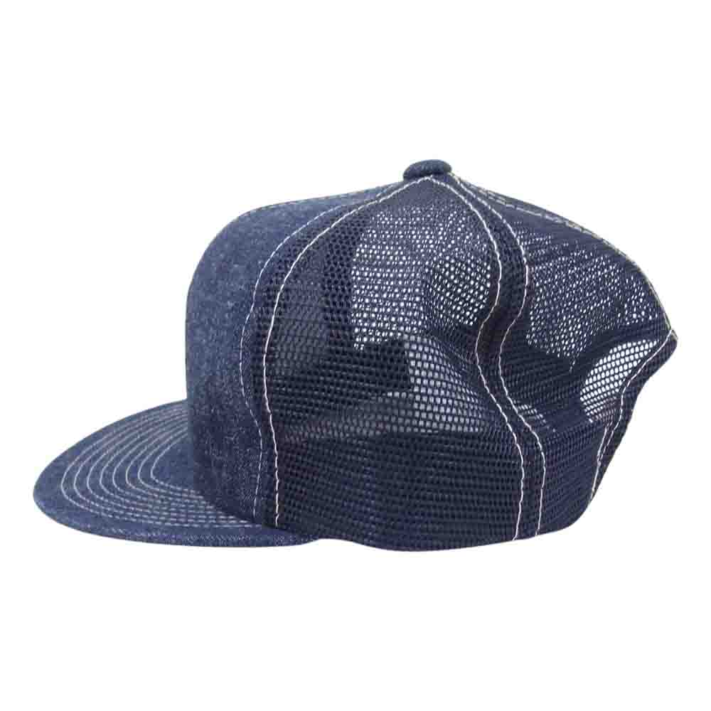 TENDERLOIN テンダーロイン TRUCKER CAP MESH DENIM トラッカー キャップ メッシュ デニム インディゴブルー系 ONE SIZE【中古】