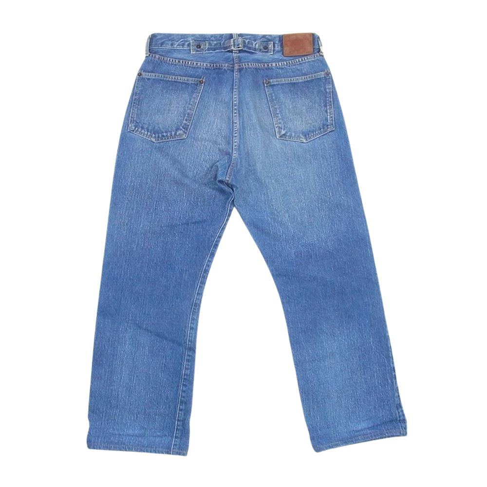 TENDERLOIN テンダーロイン RIDERS E DAMAGE ダメージ加工 シンチバック付 デニム パンツ インディゴブルー系 32【中古】