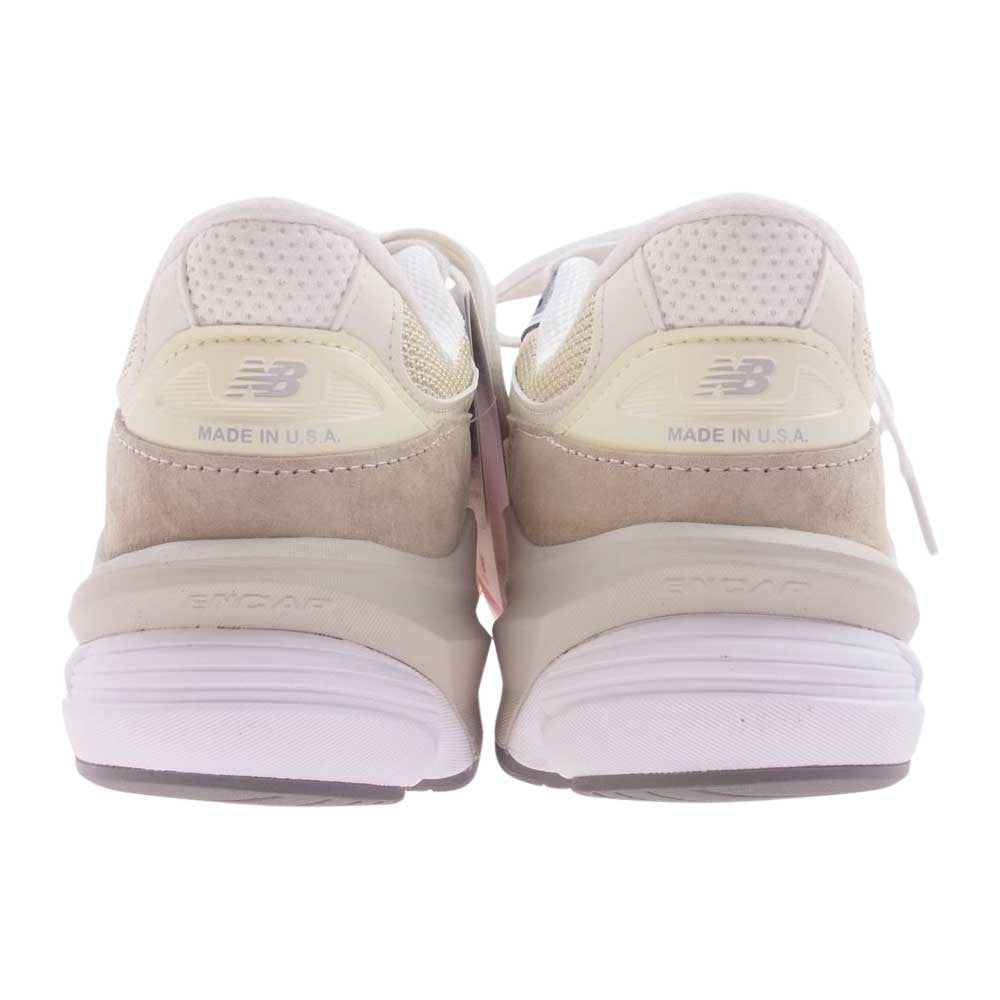 NEW BALANCE ニューバランス M990SS6 USA製 990v6 Beige スエード メッシュ スニーカー ベージュ ベージュ系 26.5cm【新古品】【未使用】【中古】