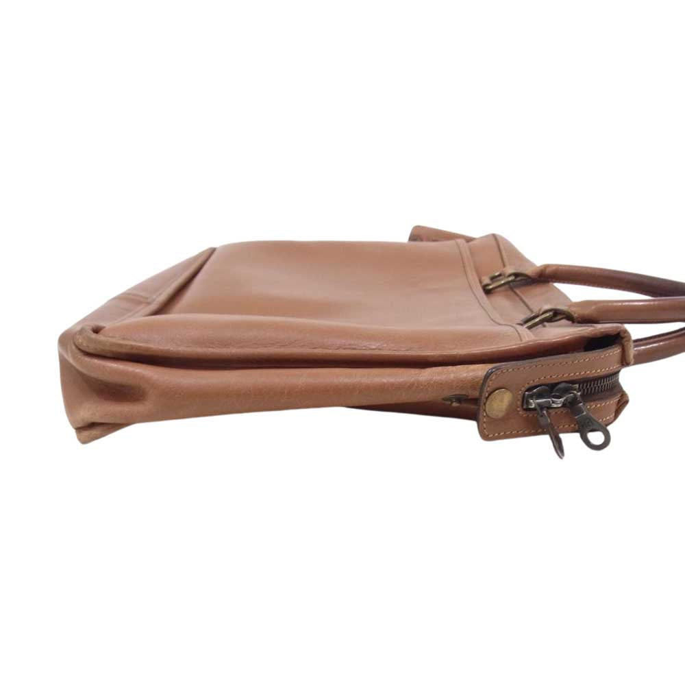 タスティング SHIPS別注 レザー ビジネス バッグ ブラウン系【中古】
