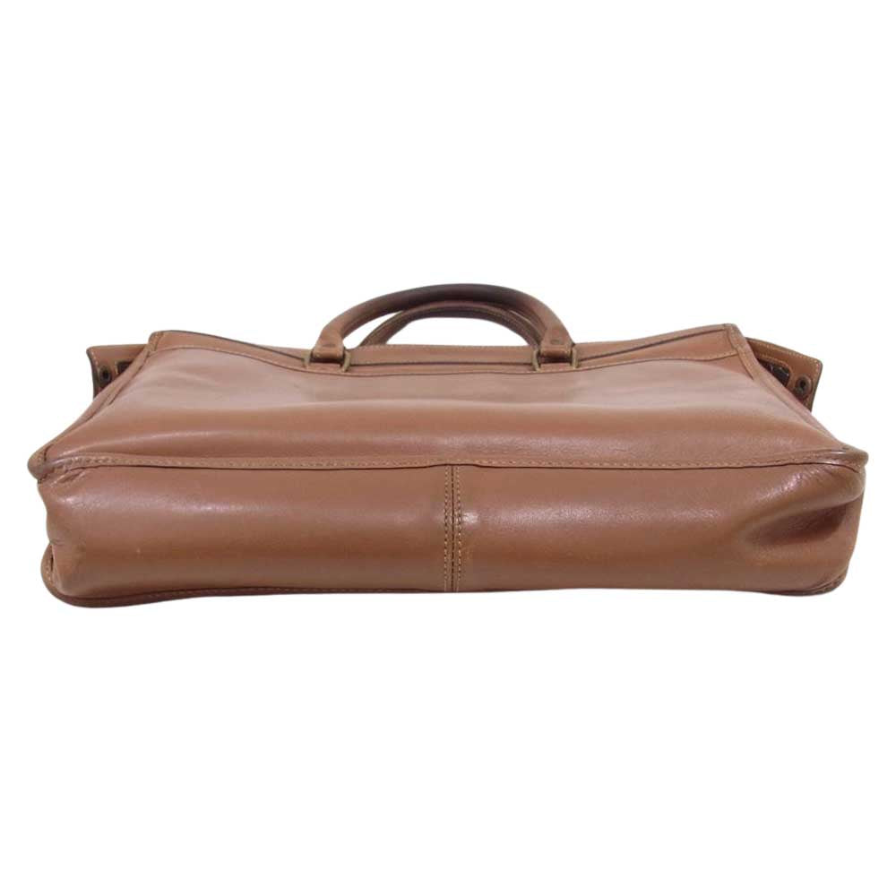 タスティング SHIPS別注 レザー ビジネス バッグ ブラウン系【中古】