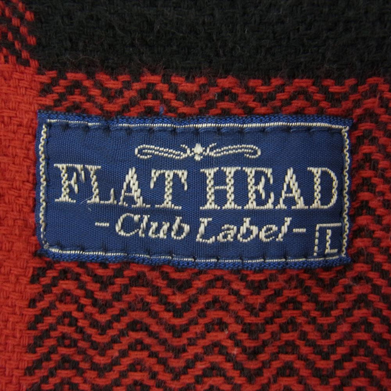 THE FLAT HEAD ザフラットヘッド ミリタリー フィールド ジャケット ブラック系 L【中古】