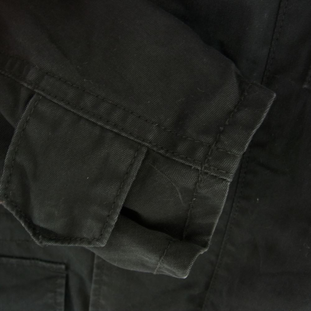 THE FLAT HEAD ザフラットヘッド ミリタリー フィールド ジャケット ブラック系 L【中古】
