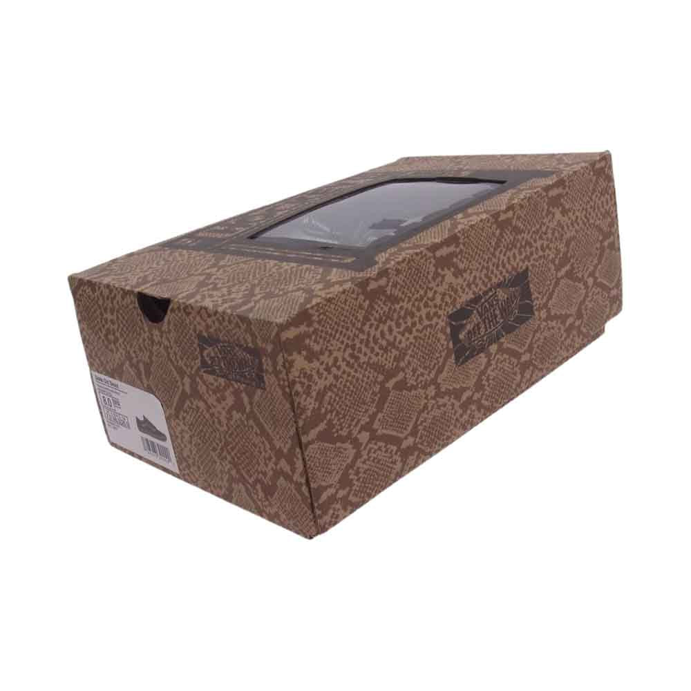 VANS バンズ VN0A5FCB18J × HOCKEY X OLD SKOOL SNAKESKIN オールドスクール ローカットスニーカー  ブラック系 26cm【中古】