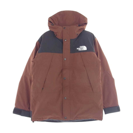 THE NORTH FACE ノースフェイス ND92237 Mountain Down Jacket GORE-TEX マウンテン ダウン ジャケット ゴアテックス DK Dark Oak ブラウン系 L【新古品】【未使用】【中古】