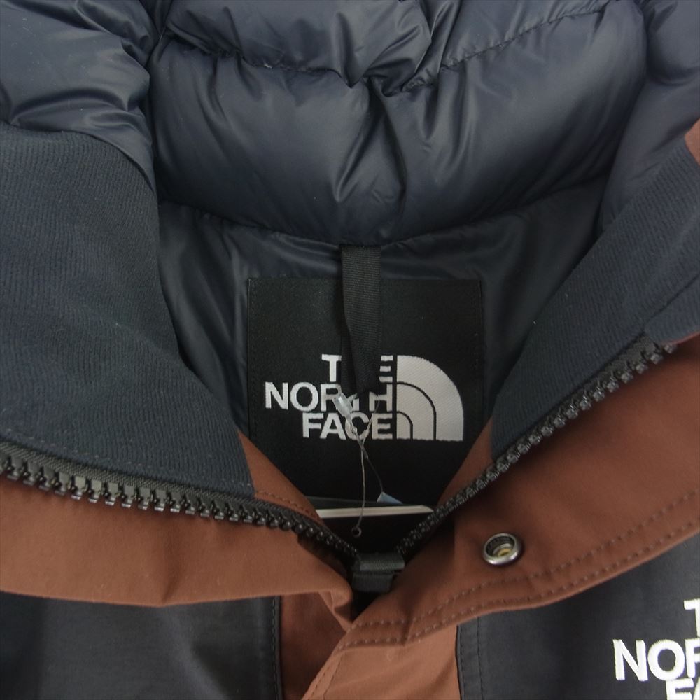 THE NORTH FACE ノースフェイス ND92237 Mountain Down Jacket GORE-TEX マウンテン ダウン ジャケット ゴアテックス DK Dark Oak ブラウン系 L【新古品】【未使用】【中古】