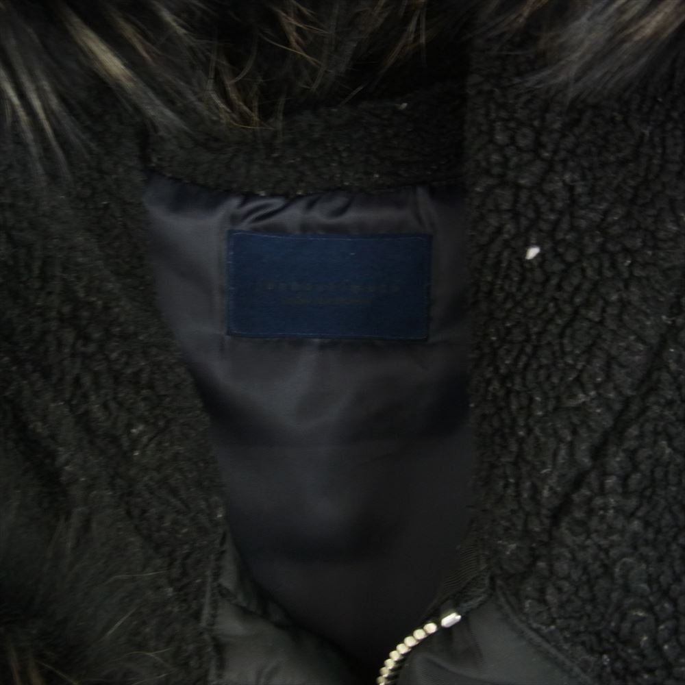 junhashimoto ジュンハシモト NUC43BZ0693TN チャイニーズラクーンファー N-3B ジャケット ブラック系 M【中古】