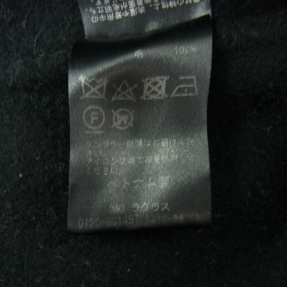 ミューズ ドゥ ドゥーズィエム クラス 18-020-500-4010 ジョーゼットコート ノーカラー コート ブラック系【中古】