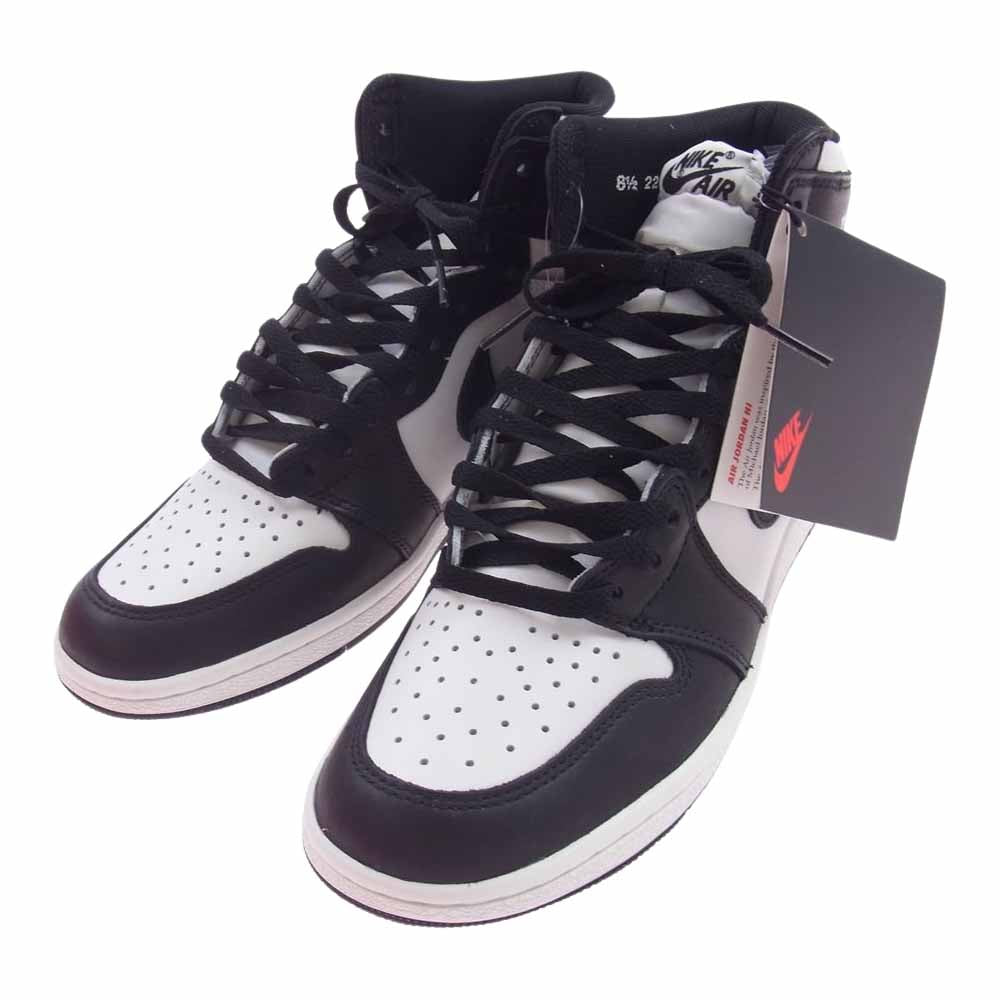 NIKE ナイキ BQ4422 0001 Air Jordan 1 High 85 Black White エアジョーダン1 ハイ 85 スニーカー ブラック系 ホワイト系 26.5cm【新古品】【未使用】【中古】