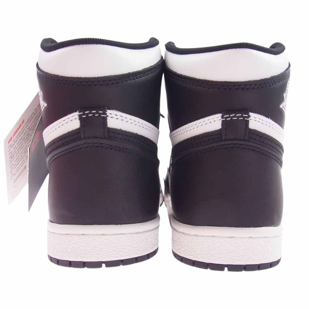 NIKE ナイキ BQ4422 0001 Air Jordan 1 High 85 Black White エアジョーダン1 ハイ 85 スニーカー ブラック系 ホワイト系 26.5cm【新古品】【未使用】【中古】