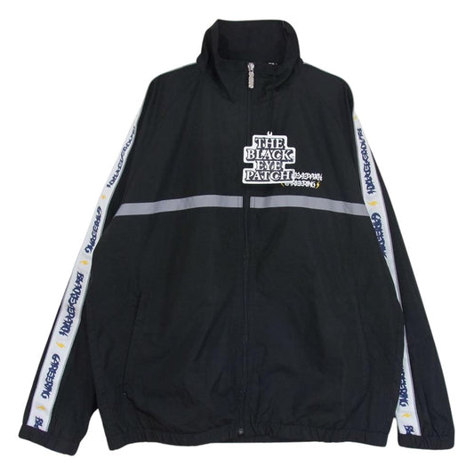 ブラック アイ パッチ BEPFW22EI03 × CAREERING TRACK JACKET トラック ジャケット ブラック系 L【極上美品】【中古】
