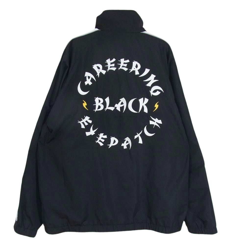 ブラック アイ パッチ BEPFW22EI03 × CAREERING TRACK JACKET トラック ジャケット ブラック系 L【極上美品】【中古】