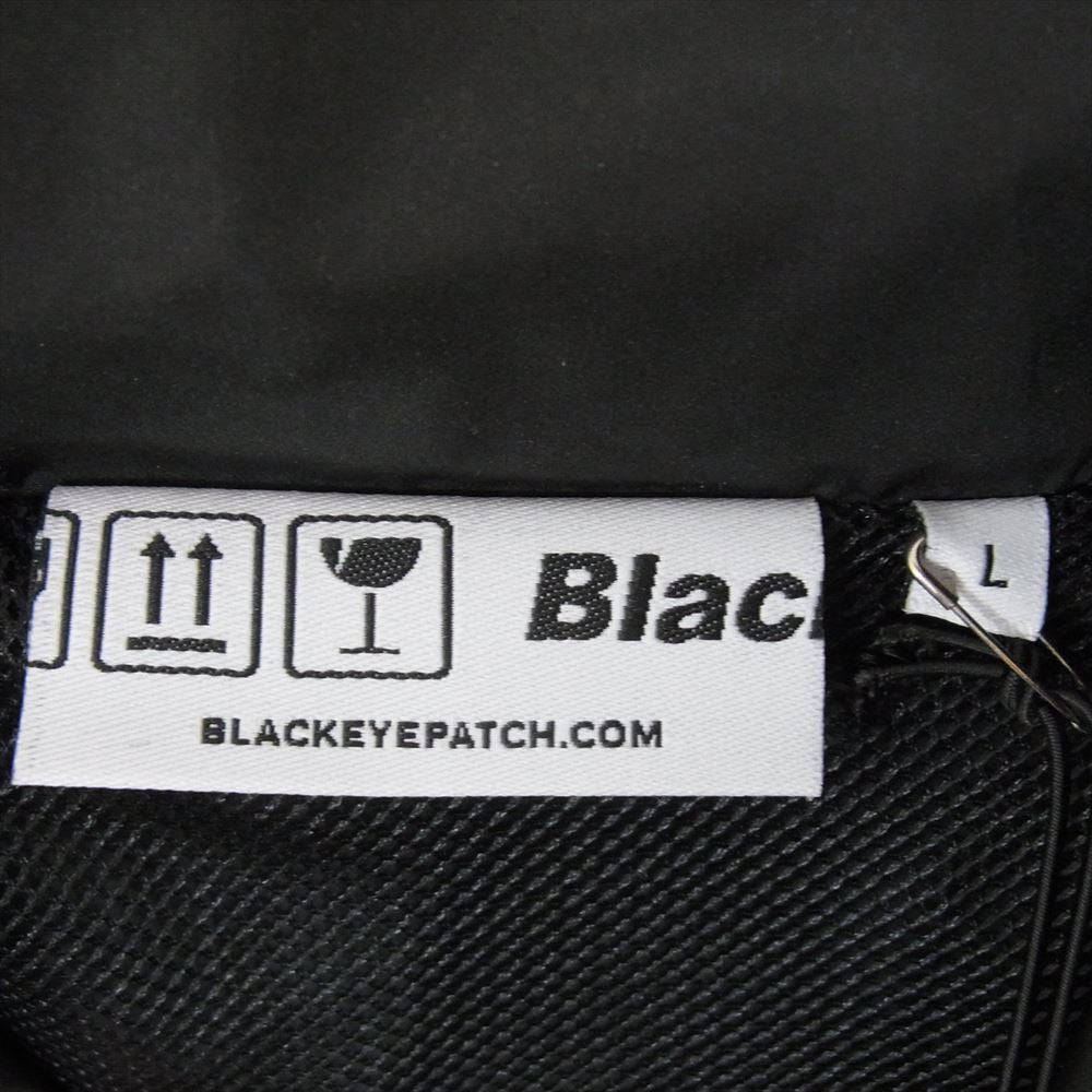 ブラック アイ パッチ BEPFW22EI03 × CAREERING TRACK JACKET トラック ジャケット ブラック系 L【極上美品】【中古】