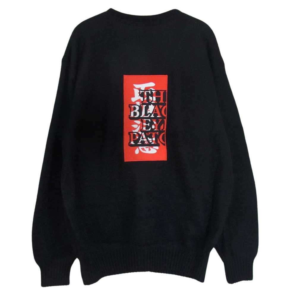 WACKO MARIA ワコマリア 22AW BEP-WM-KN01 × BLACK EYE PATCH MOHAIR KNIT CARDIGAN ブラックアイパッチ モヘア ニット カーディガン ブラック系 M【極上美品】【中古】