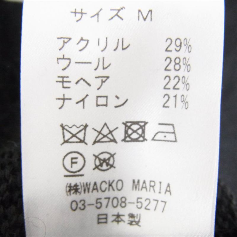 美品 WACKO MARIA モヘアニット M-