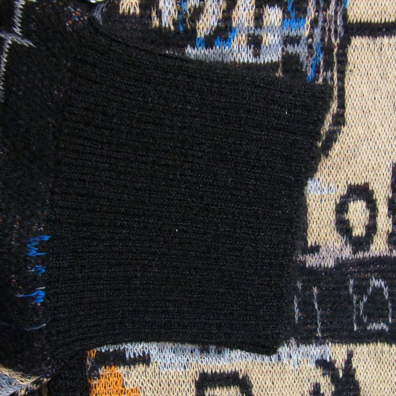 美品 WACKO MARIA × Basquiat モヘアカーディガン タグ付き