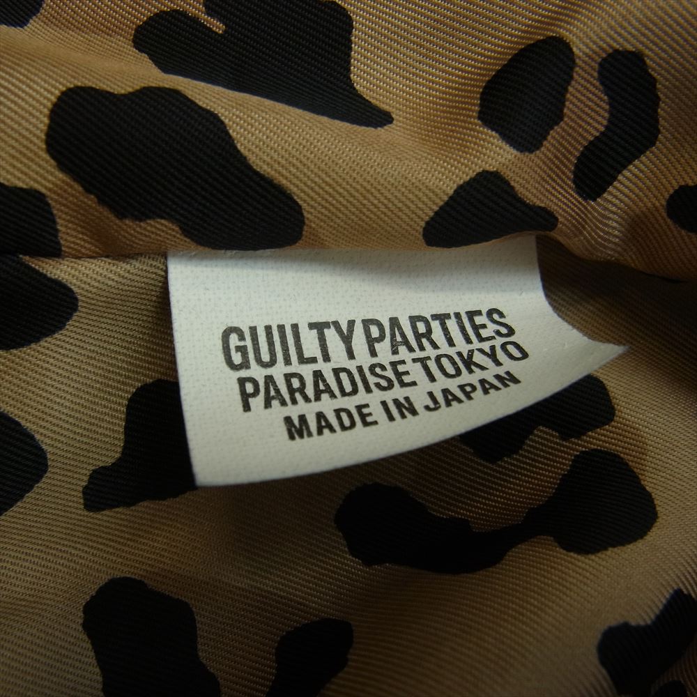 WACKO MARIA ワコマリア 22FW-WMO-CO08 SUEDE LEATHER COAT カウハイド スエード レザー コート ブラック系 M【極上美品】【中古】