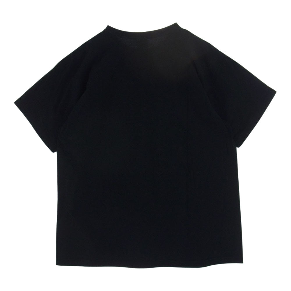 WTAPS ダブルタップス 22SS 221ATDT-STM09S RANSOM SS COTTON クルーネック ロゴ Tシャツ ブラック ブラック系 X02【中古】