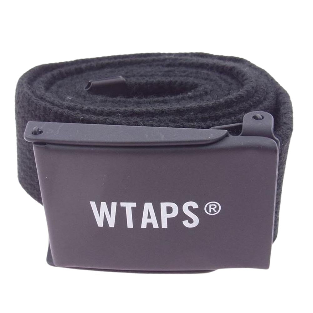 WTAPS ダブルタップス 201MYDT-AC02 GIB BELT ロゴ ガチャ ベルト  ブラック系【中古】