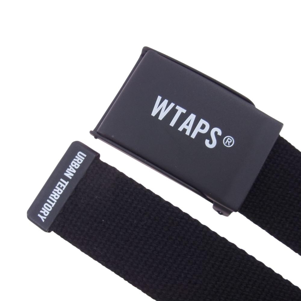 WTAPS ダブルタップス 201MYDT-AC02 GIB BELT ロゴ ガチャ ベルト  ブラック系【中古】