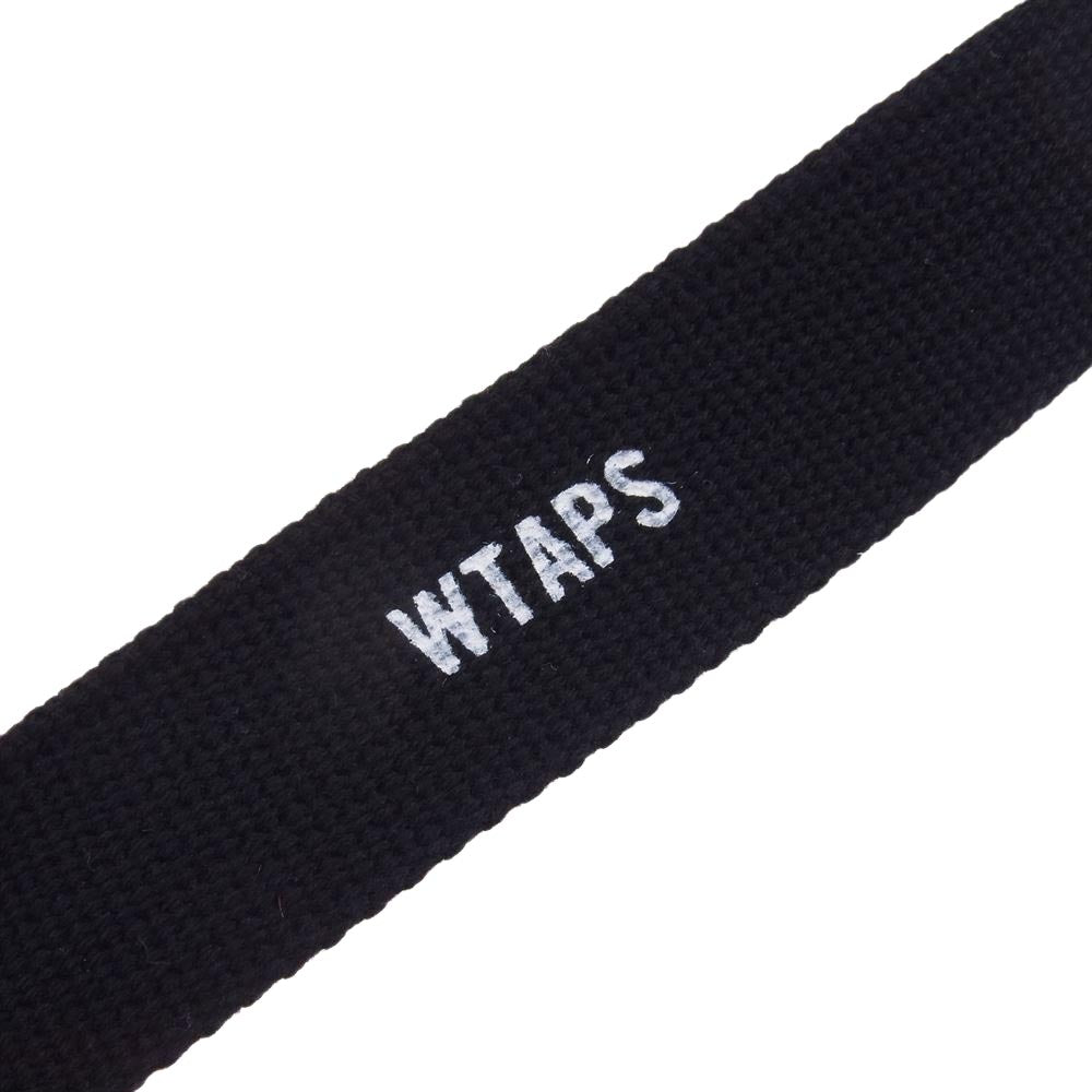 WTAPS ダブルタップス 201MYDT-AC02 GIB BELT ロゴ ガチャ ベルト  ブラック系【中古】