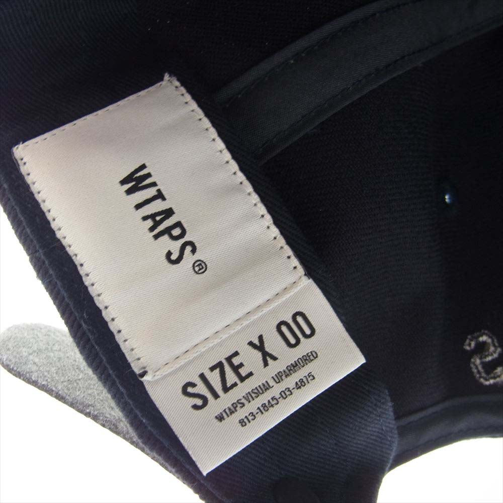 WTAPS ダブルタップス 23SS 231HCDT-HT05 TWILL COLLEGE ツイル キャップ ブラック ブラック系 X 00【美品】【中古】