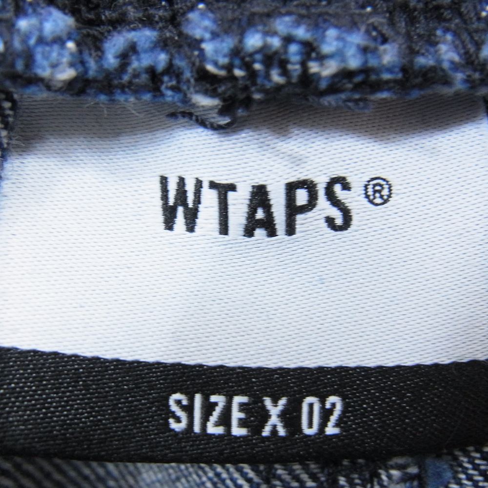 WTAPS ダブルタップス 21AW  212WVDT-PTM07 SEAGULL 02 TROUSERS デニム イージー トラウザー パンツ インディゴブルー系 2【中古】