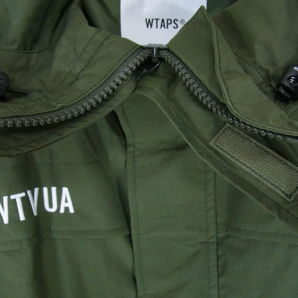 WTAPS ダブルタップス 21SS 211BRDT-JKM02 Sherpa Jacket シェルパ マウンテン ジャケット  カーキ系 2【中古】
