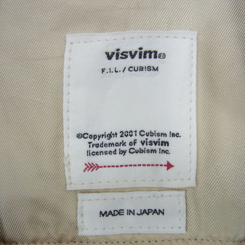 VISVIM ビズビム 0122205011007 LUMBER L/S MAYAN バーティカル ストライプ シャツ ネイビー系 4【美品】【中古】