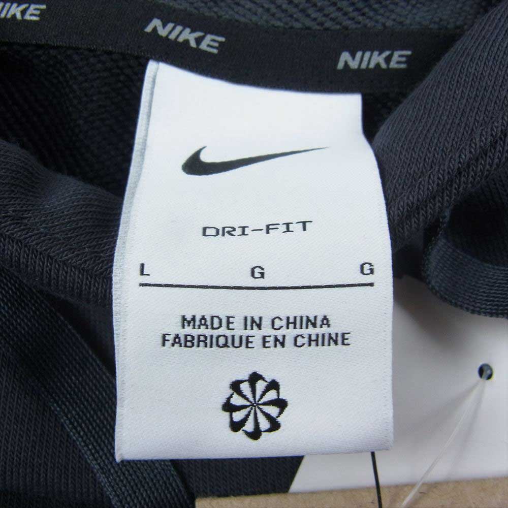 NIKE ナイキ DM5892-011 DRI-FIT SC スポーツ クラッシュ 長袖 フーディ プルオーバー パーカー ブラック系 L【中古】