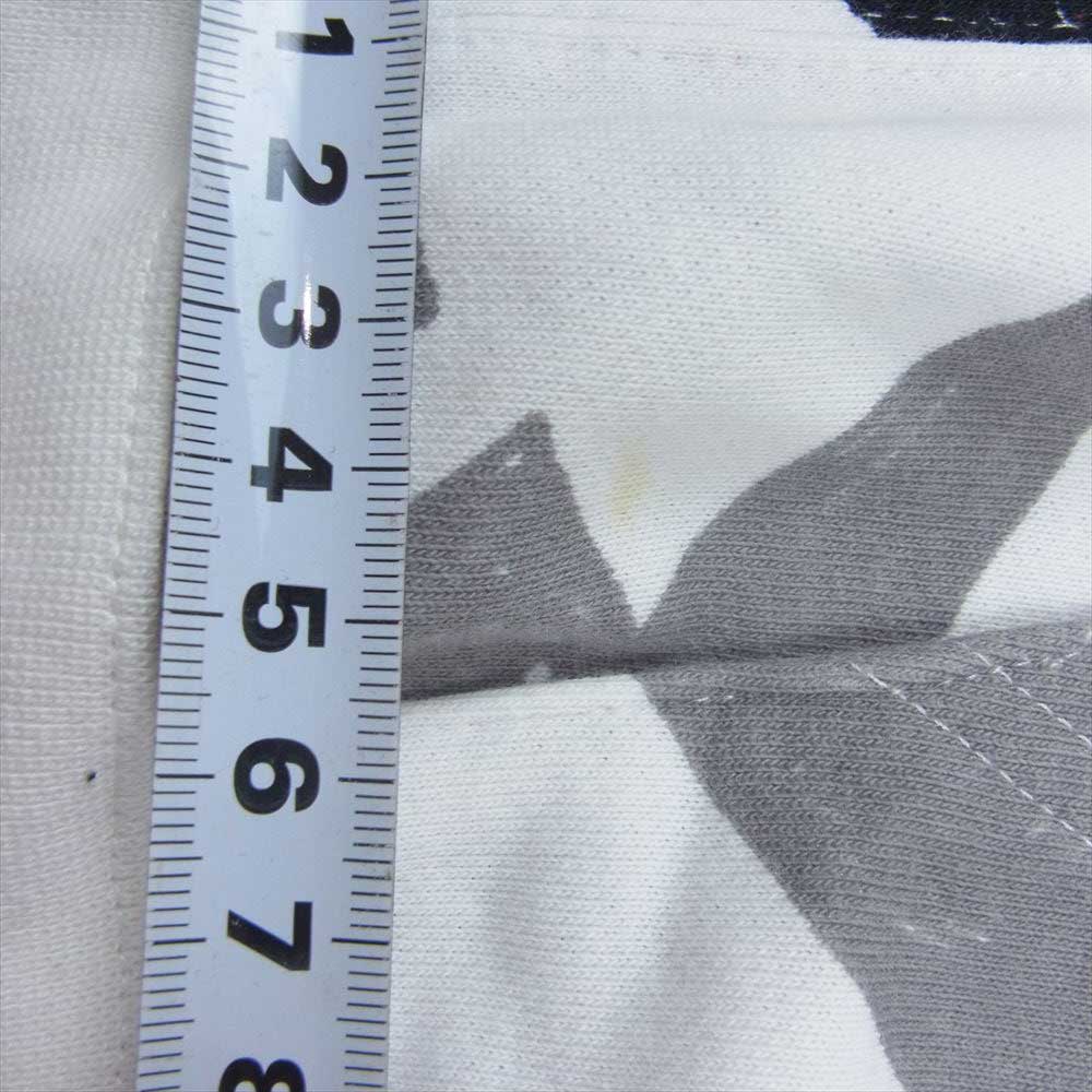 NIKE ナイキ DD1122-010 総柄 スウェット パーカー プルオーバー ホワイト系 L【中古】