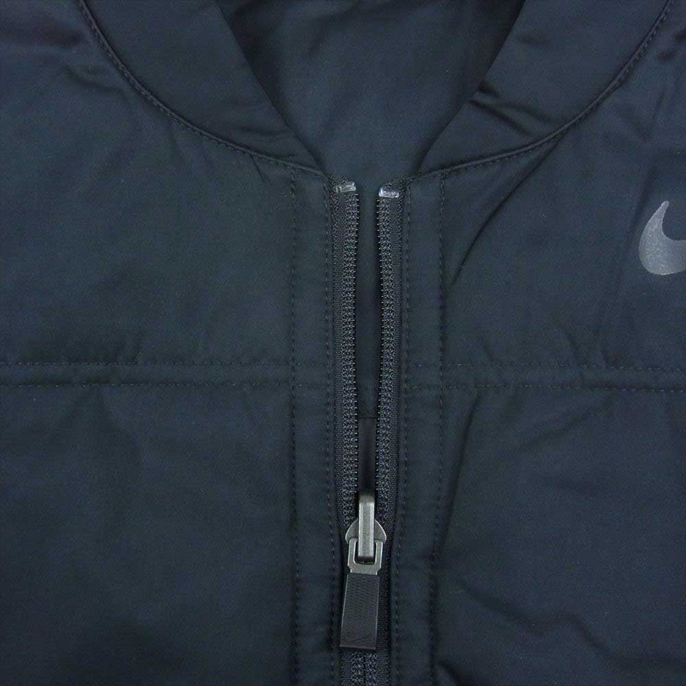 NIKE ナイキ 932304-010 リバーシブル 中綿 ベスト ブラック系 L【中古】