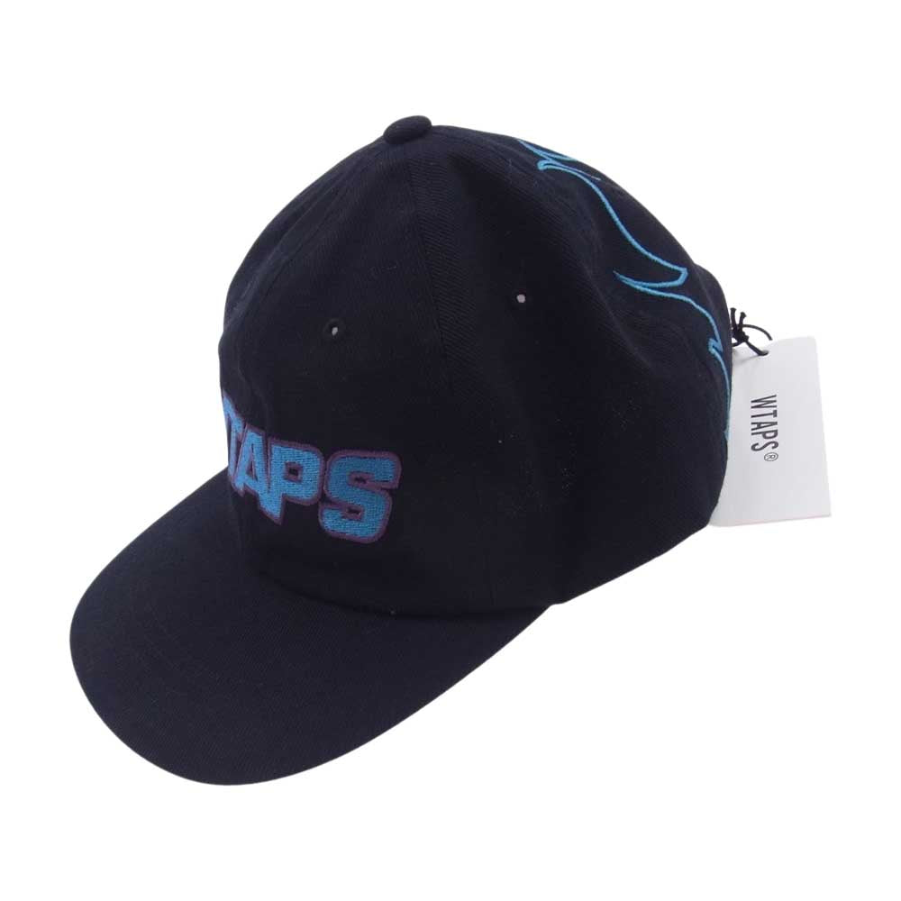 WTAPS ダブルタップス 201HCDT-HT04 T-6L 02 COTTON TWILL CAP コットン ツイル キャップ ネイビー系【中古】
