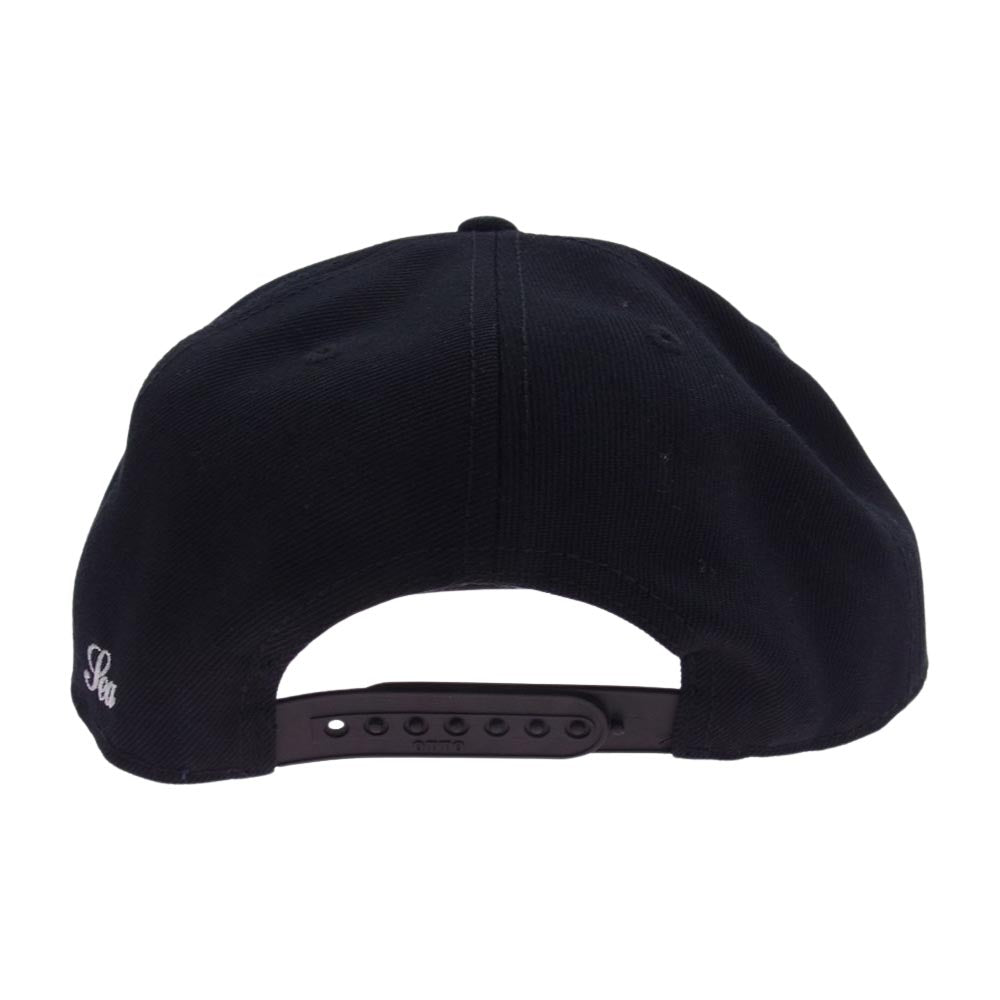 WIND AND SEA ウィンダンシー WDS-AC-160 SNAP BACK ロゴ スナップ キャップ ブラック系【美品】【中古】