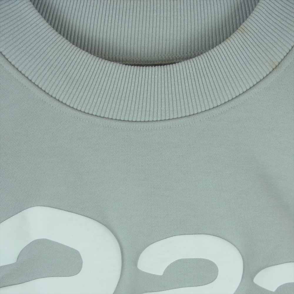 WIND AND SEA ウィンダンシー WDS-21S-TPS-07 AAAEEESSS Crew Neck Sロゴ クルーネック ロゴ スウェット 中国製 グレー系 S【中古】
