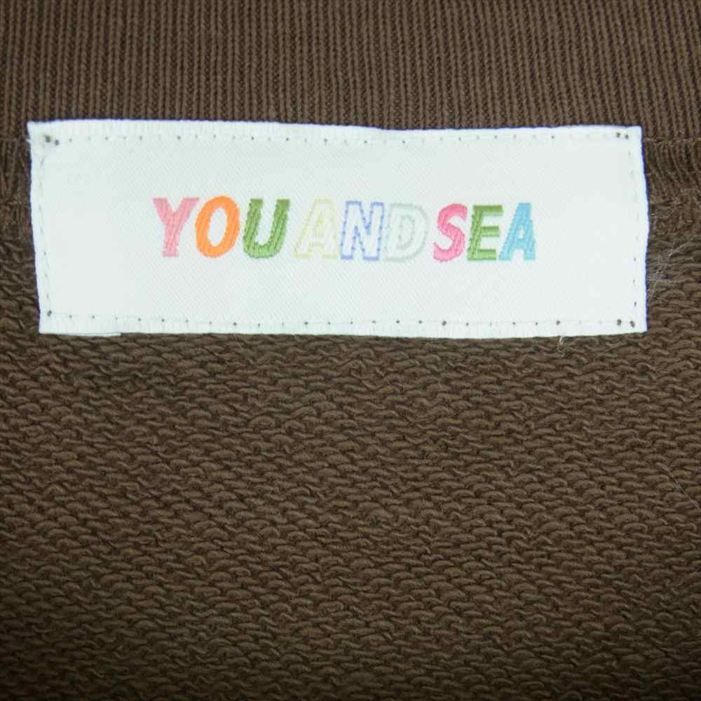 WIND AND SEA ウィンダンシー YOU AND SEA ロゴ プリント スウェット