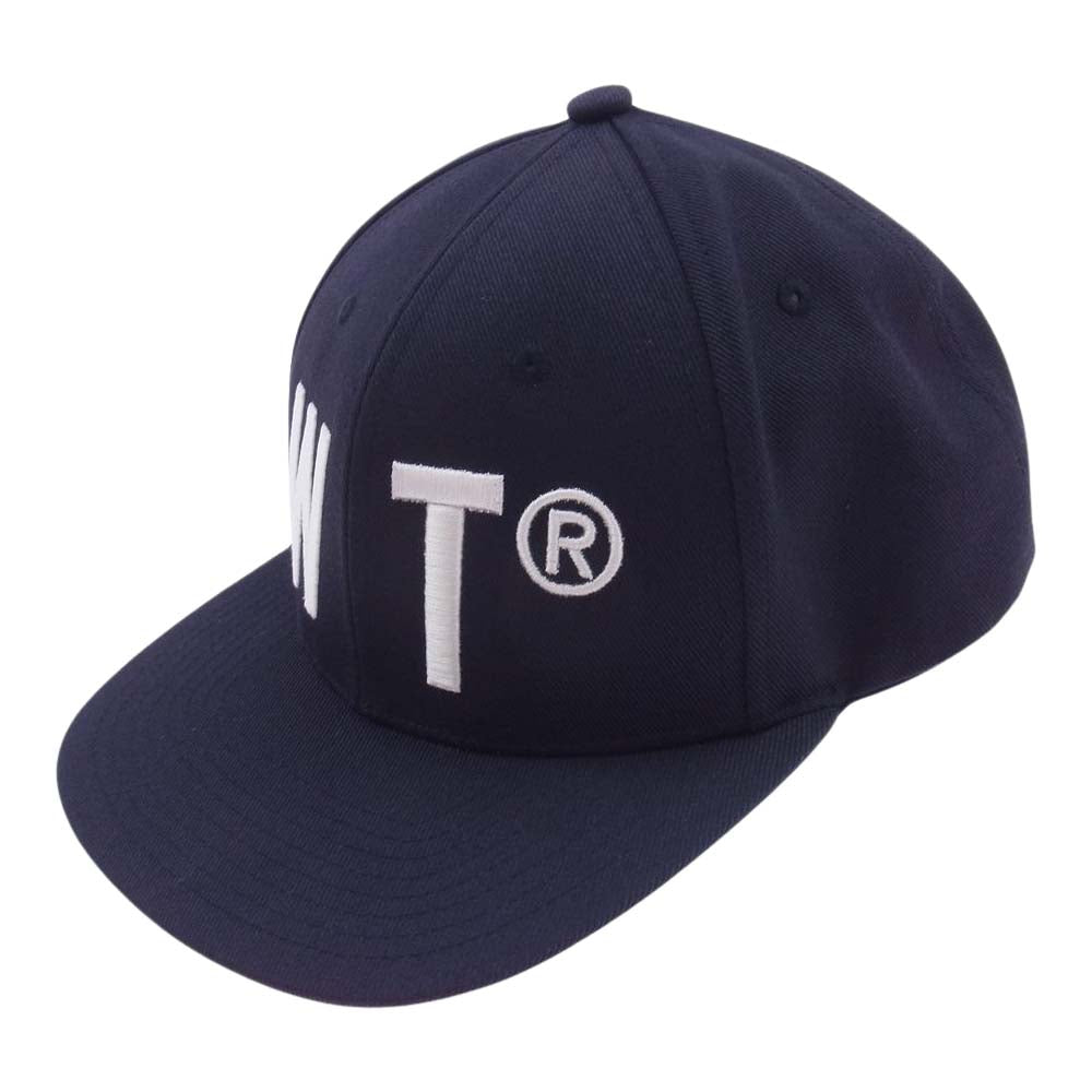 WTAPS ダブルタップス 191HCDT-HT14 SNAP BACK CAP スナップ バック キャップ ネイビー系 SIZE X 00【中古】