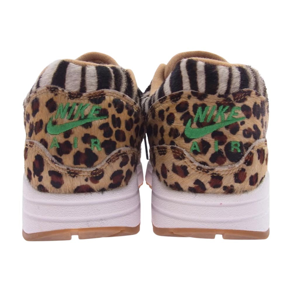 NIKE ナイキ AQ0928-700 × atmos アトモス Air Max 1 DLX Animal Pack エアマックス1 DLX アニマルパック スニーカー ブラウン系 ブラック系 25cm【中古】