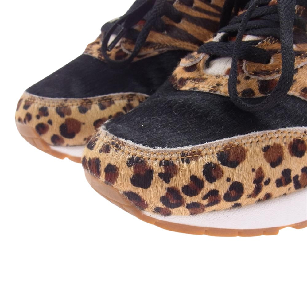 NIKE ナイキ AQ0928-700 × atmos アトモス Air Max 1 DLX Animal Pack エアマックス1 DLX アニマルパック スニーカー ブラウン系 ブラック系 25cm【中古】