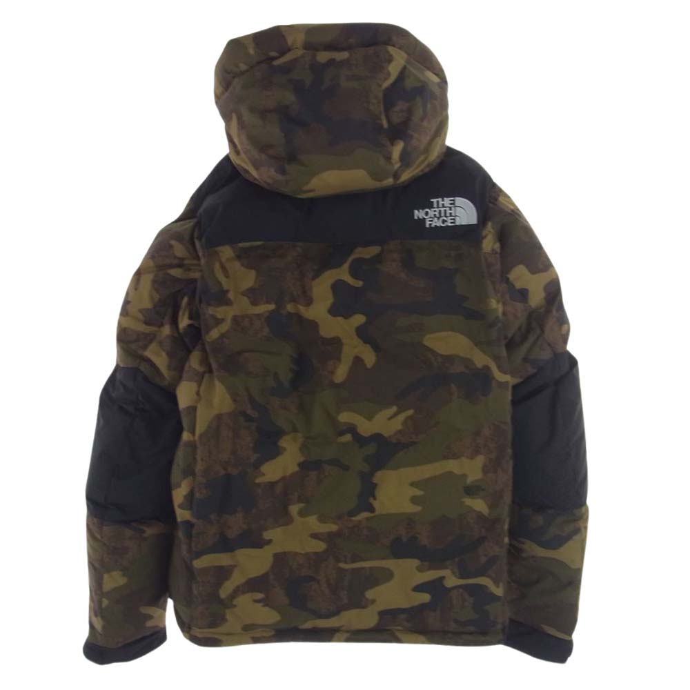 THE NORTH FACE ノースフェイス ND92241  Novelty Baltro Light Jacket カモフラ カモフラージュ バルトロ ライト ダウンジャケット カーキ系 M【中古】