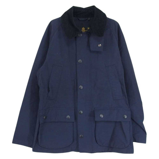 Barbour バブアー 1701106 BEDALE SL デビイル ノンオイルド ジャケット ネイビー系 34【中古】