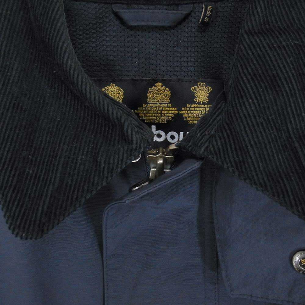 Barbour バブアー 1701106 BEDALE SL デビイル ノンオイルド ジャケット ネイビー系 34【中古】
