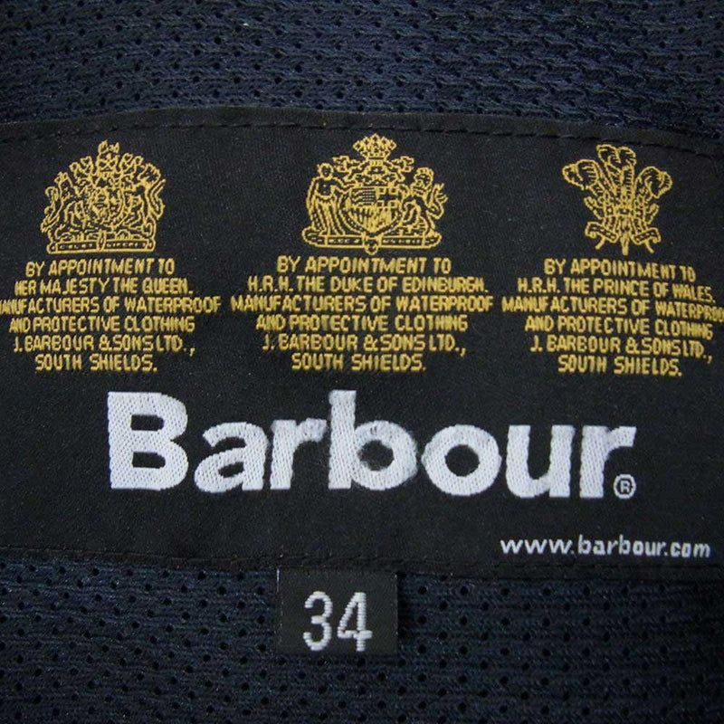 Barbour バブアー 1701106 BEDALE SL デビイル ノンオイルド ジャケット ネイビー系 34【中古】