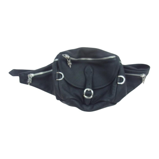 CHROME HEARTS クロムハーツ（原本有） SNAT PACK No1 #1 スナットパック バッグ ブラック系 ブラック系【中古】