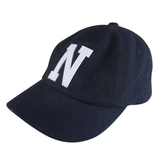 THE NORTH FACE ノースフェイス NN42031 WOOL 6PANEL ウール Nロゴ キャップ ブラック系 F【中古】